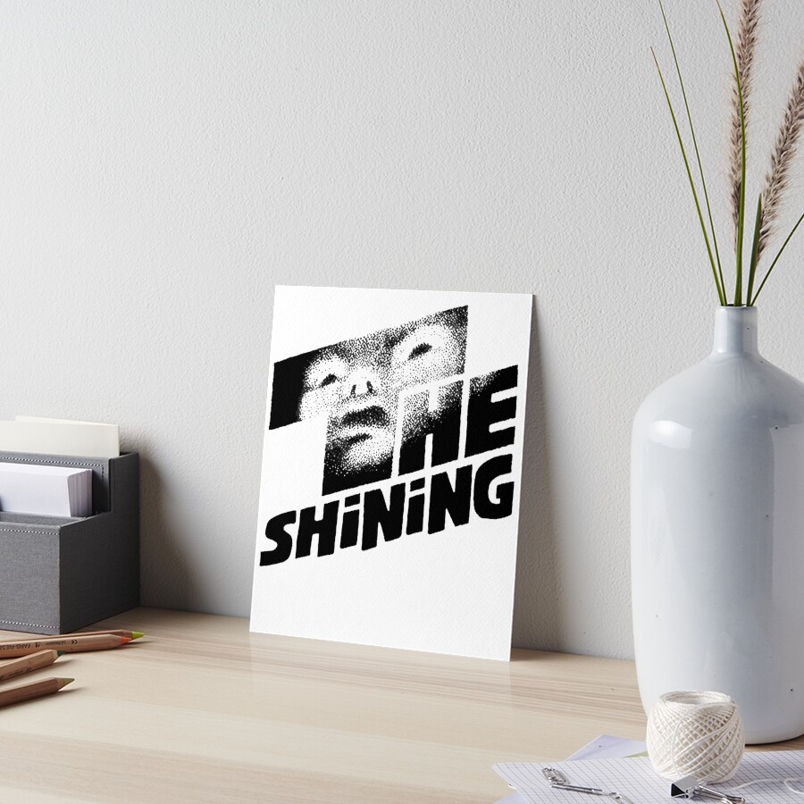 "The Shining logo" Art Board Print for Sale by Berenice12365 Redbubble