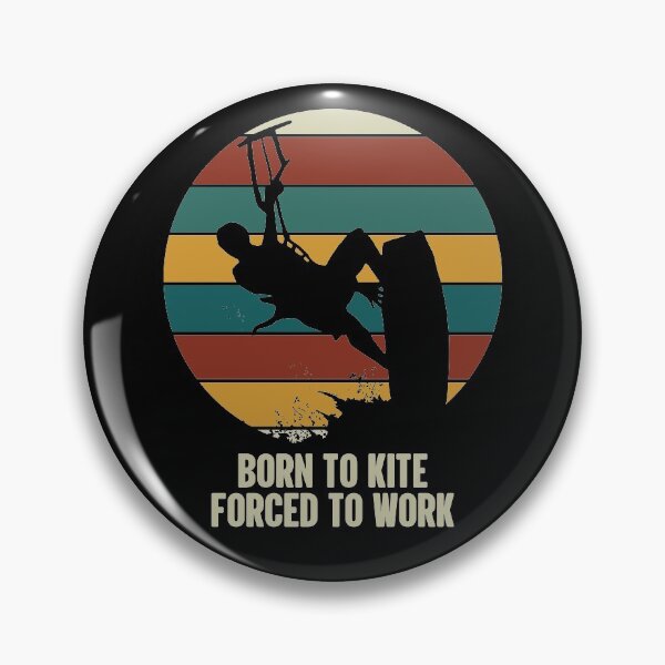 Item preview, Born To Kite Forced To Work | Kitesurfing designed and sold by GravitiTees.