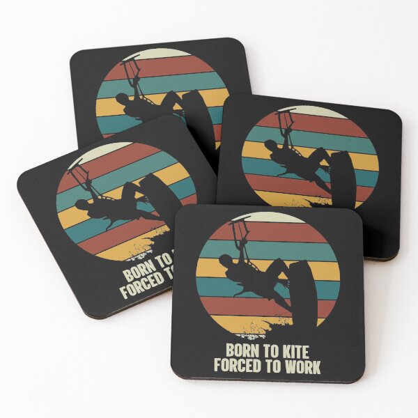 Item preview, Born To Kite Forced To Work | Kitesurfing designed and sold by GravitiTees.