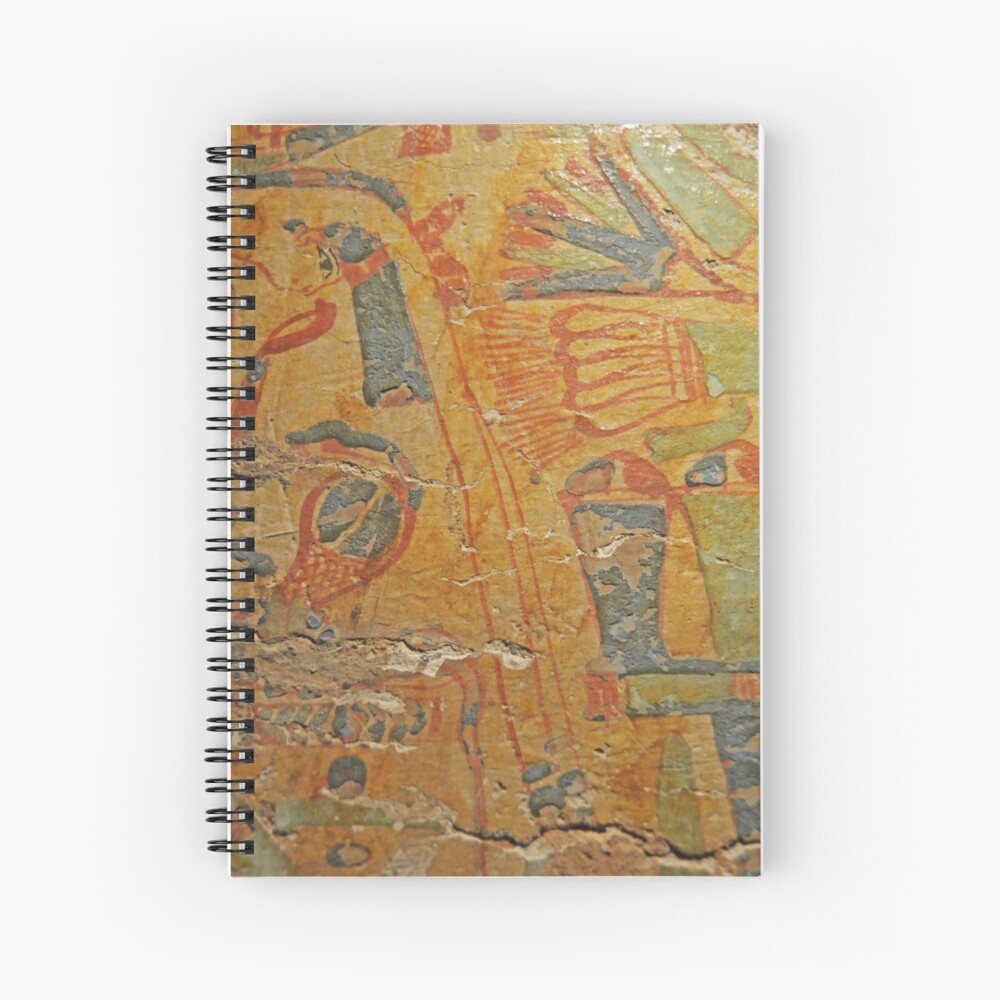 "Ancient Egypt" Spiral Notebook for Sale by herbertshin Redbubble