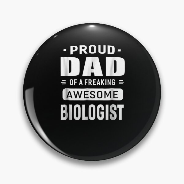 Item preview, Proud Dad Of A Awesome Biologist T-Shirt Men Gift Design designed and sold by KUJTVEWY.