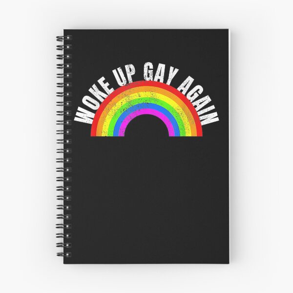 Item preview, Funny Woke Up Gay Again LGBT Pride designed and sold by vickiknopp.