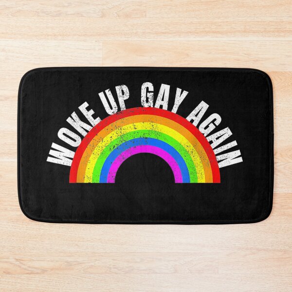 Item preview, Funny Woke Up Gay Again LGBT Pride designed and sold by vickiknopp.