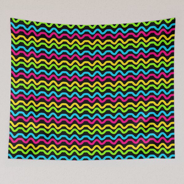 Item preview, Rainbow Squiggle designed and sold by NobodysHero.