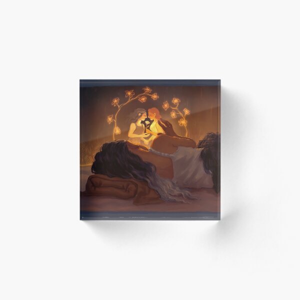 Yasha in the memory dome Acrylic Block