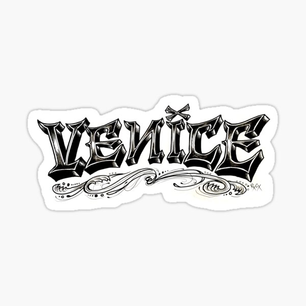 Venice by Ric Clayton Sticker