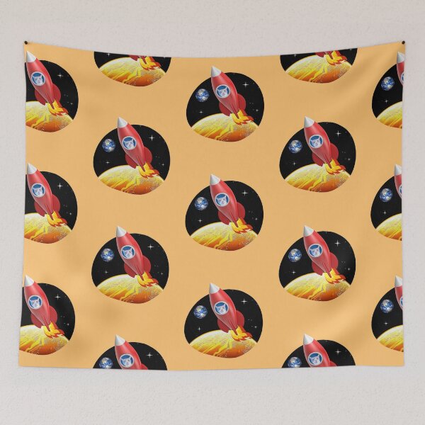 Item preview, Cat in Rocket 4 (Orange Kitty) designed and sold by leBoosh-Designs.