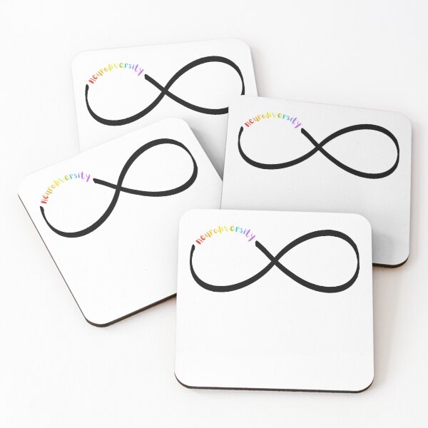 Item preview, Neurodiversity Loop (black) designed and sold by DoodlesByPeter.