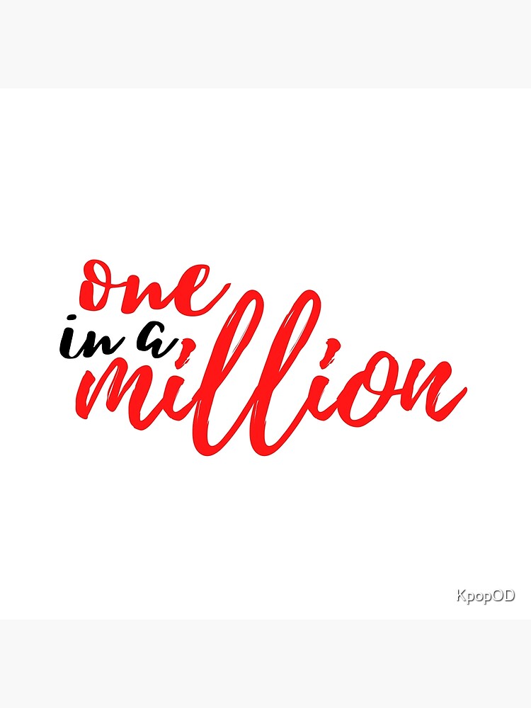 One In A Million Twice Design Greeting Card By Kpopod Redbubble