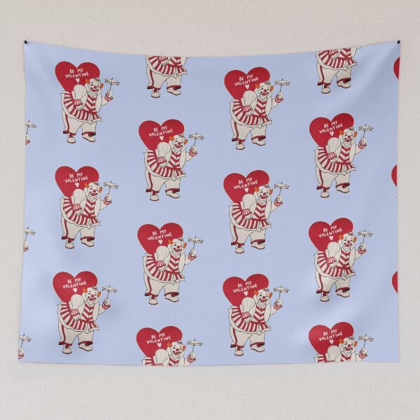 Item preview, Vintage Clown Valentine designed and sold by gizmo60445.
