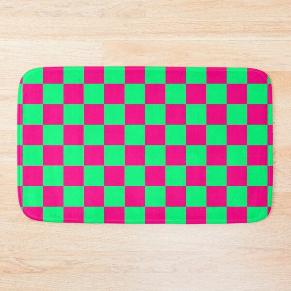 Item preview, Green and Pink Checkerboard designed and sold by NobodysHero.