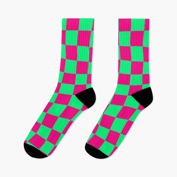 Item preview, Green and Pink Checkerboard designed and sold by NobodysHero.