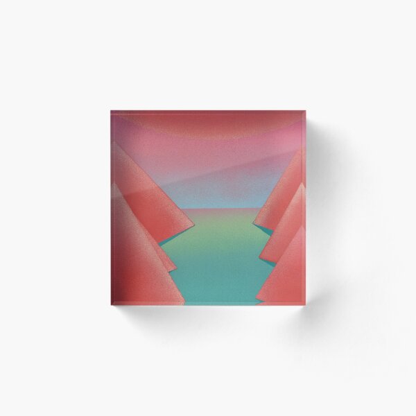 Beyond the Valley Acrylic Block