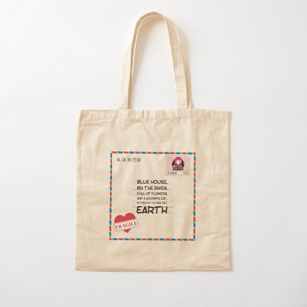 Mail To Earth | Retro Classic Cotton Tote Bag