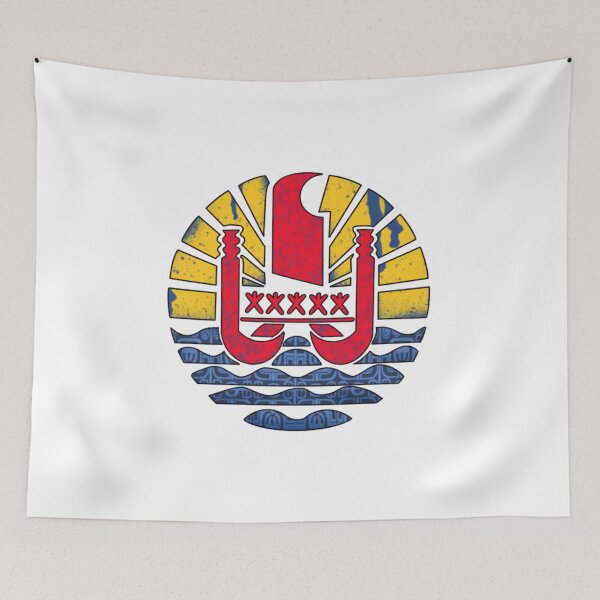 Item preview, Tahitian Flag remix designed and sold by marunosick16.