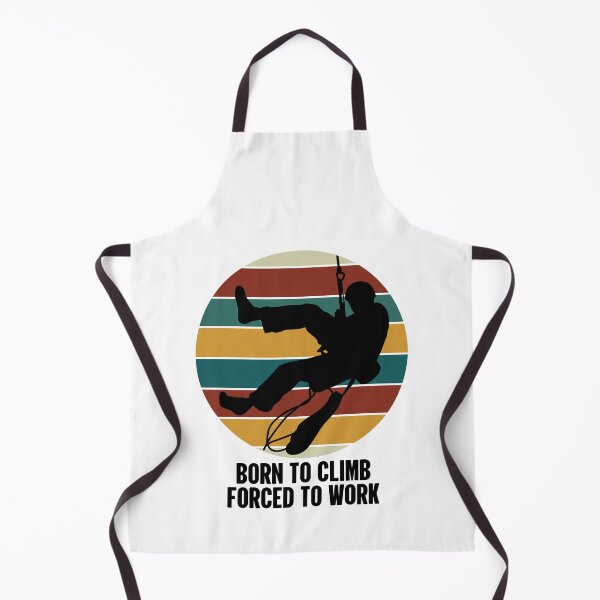 Item preview, Born To Climb Forced To Work | Mountaineering designed and sold by GravitiTees.