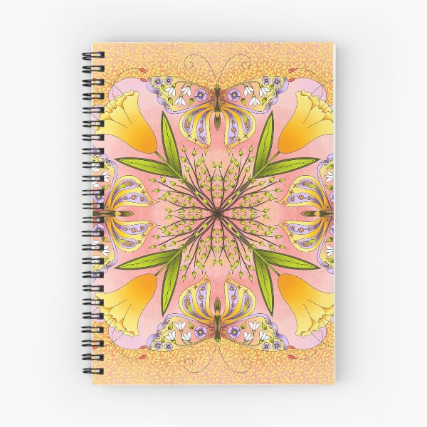 Item preview, Vibrant Yellow Tulips and Butterflies designed and sold by Bonnie Shaw.
