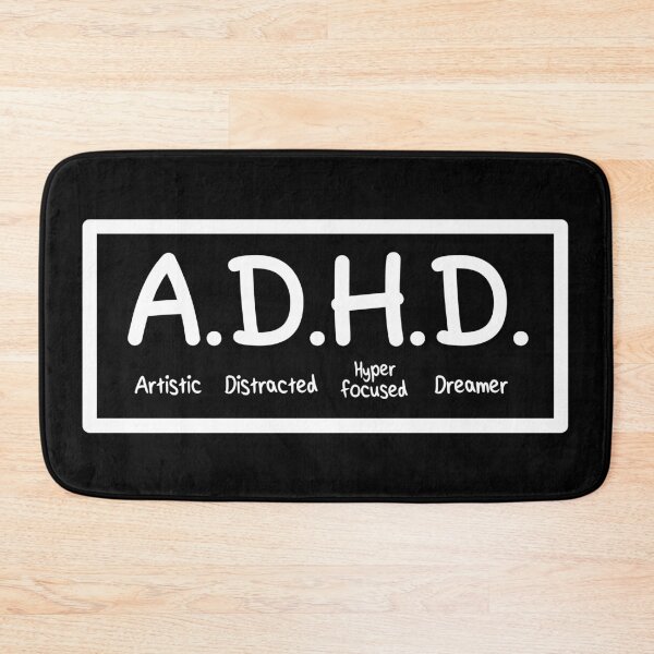 Item preview, ADHD - Artistic, Distracted, Hyper focused, Dreamer designed and sold by LoveLifeRandom.