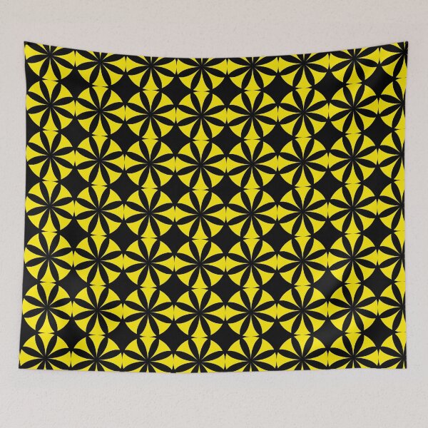 Item preview, 60s Retro Yellow Flower designed and sold by NobodysHero.