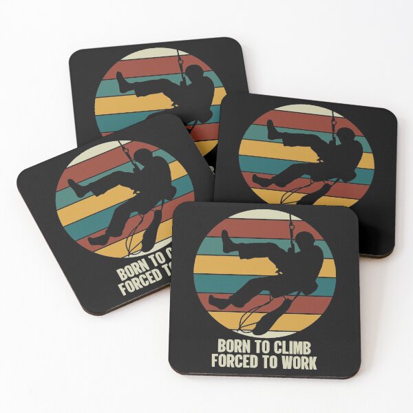 Item preview, Born To Climb Forced To Work | Reach The Summit designed and sold by GravitiTees.