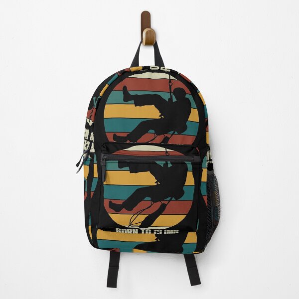 Item preview, Born To Climb Forced To Work | Reach The Summit designed and sold by GravitiTees.