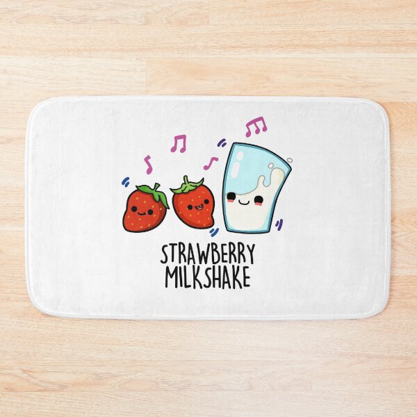 Item preview, Strawberry Milkshake Funny Milkshake Puns  designed and sold by punnybone.