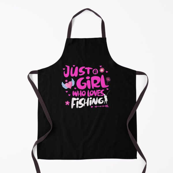 Item preview, Just A Girl Who Loves Fishing Humor Fishing Gifts designed and sold by Cletus Nerst.