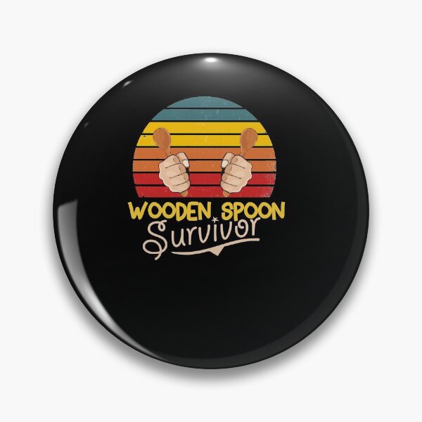 Item preview, Wooden Spoon Survivor designed and sold by LAWNMOWINGSER.