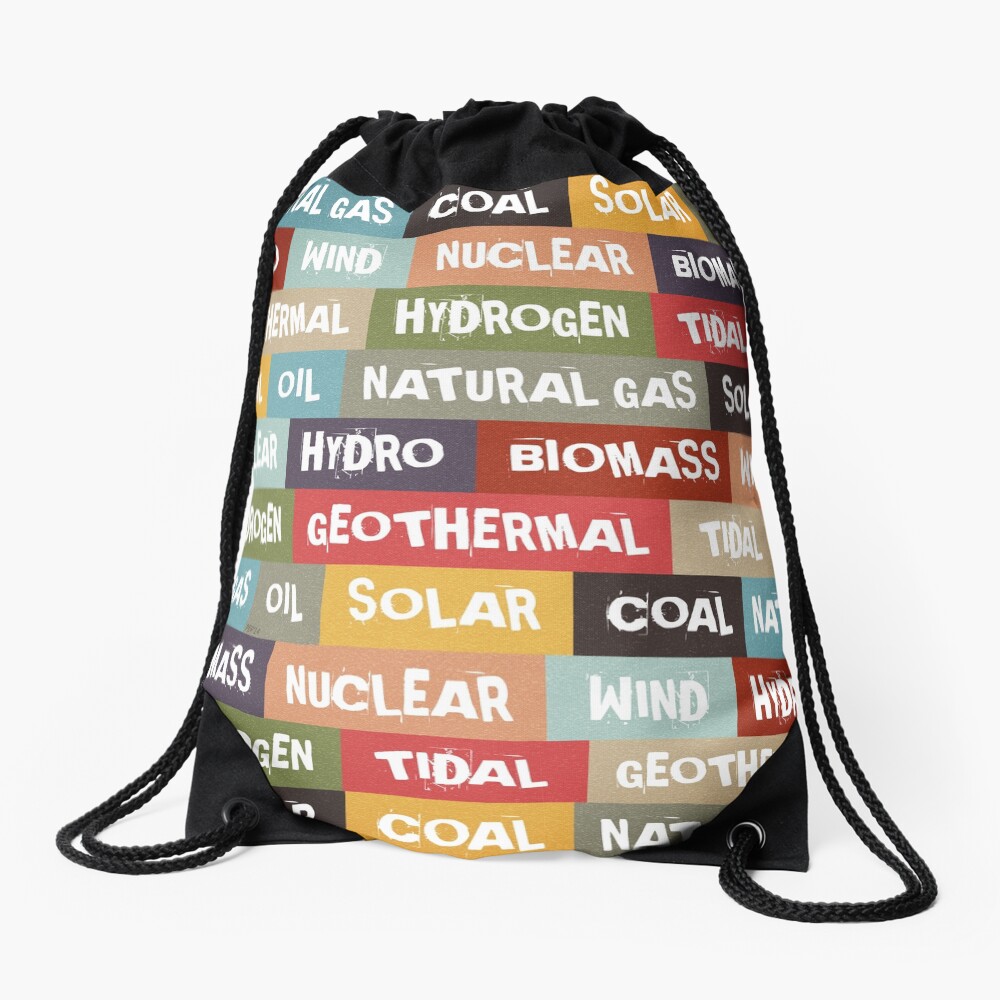 All Of The Above Drawstring Bag