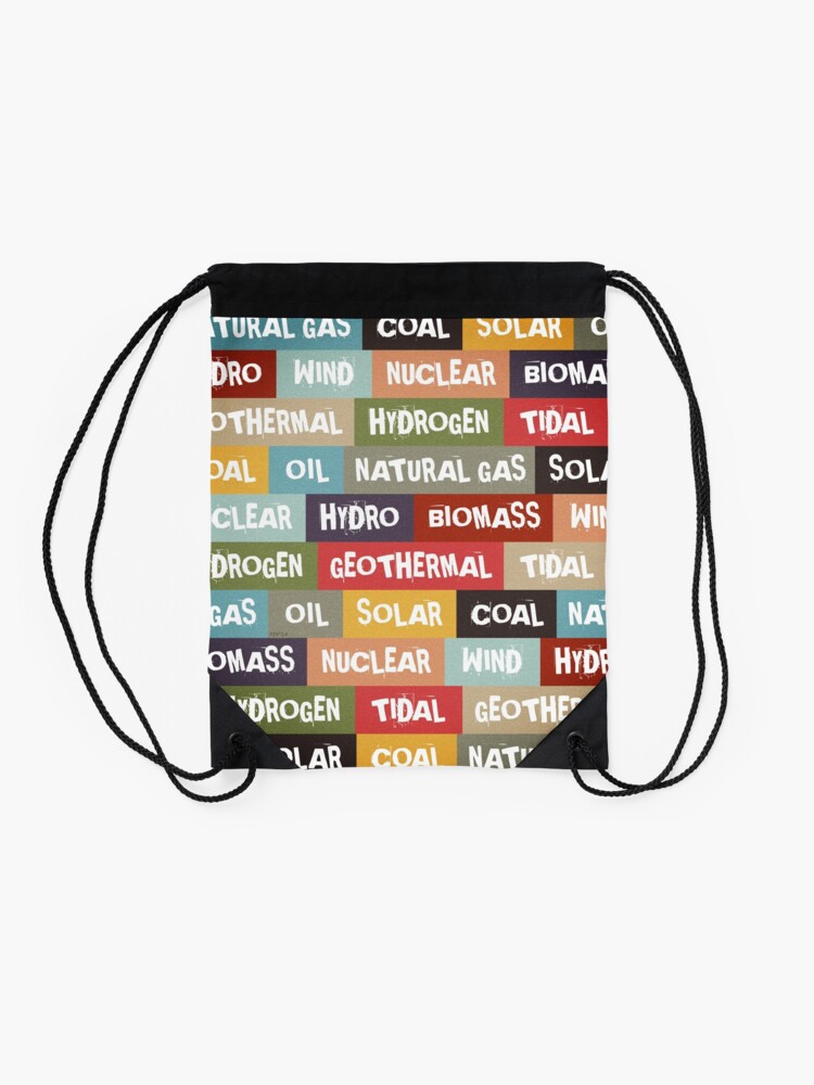 Alternate view of All Of The Above Drawstring Bag