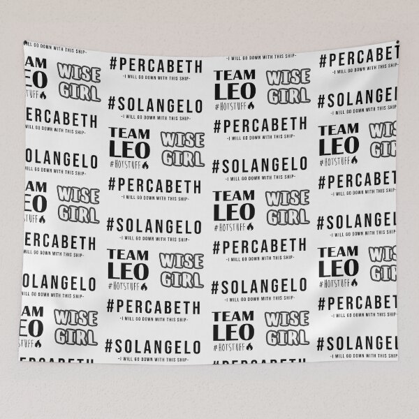 Item preview, Percy Jackson Fan Sticker Pack. Team Leo Valdez, Solangelo, Percabeth, Wise girl designed and sold by MultiFandomFan.