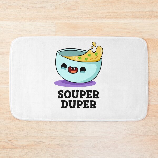 Item preview, Souper Duper Funny Soup Puns  designed and sold by punnybone.