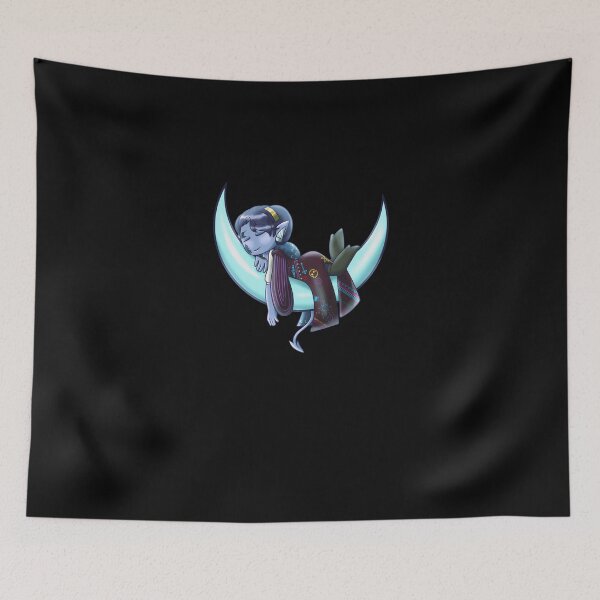 Item preview, Sleeping Molly on the Moon designed and sold by LAWNMOWINGSER.