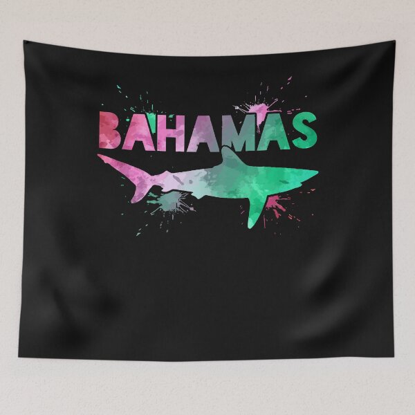 Item preview, Bahamas Shark - Scuba Diving Watercolor Art Souvenir Gift  designed and sold by Lukifo-Driven.