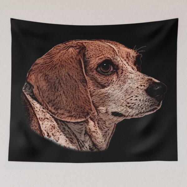 Item preview, The Beagle, a Faithful Companion designed and sold by mrtraz.