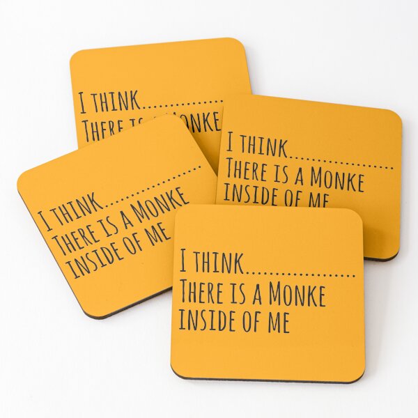 Item preview, I think....... There is a Monke inside of Me Black text designed and sold by Qestro.
