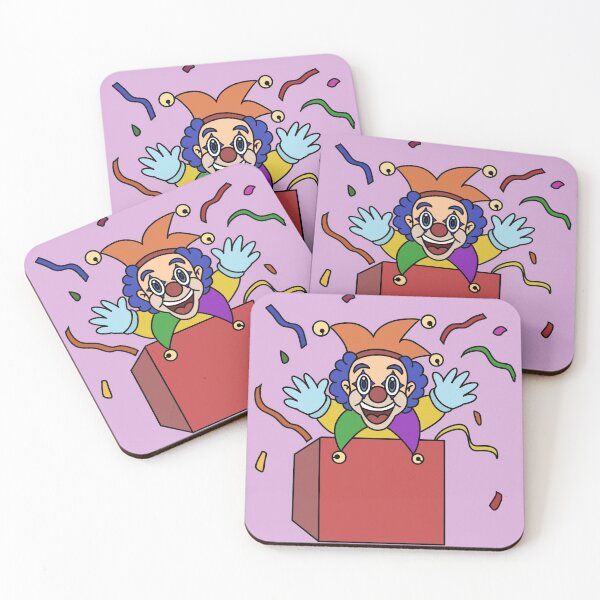 Item preview, Clown popping out of a box designed and sold by HeatherPhn.