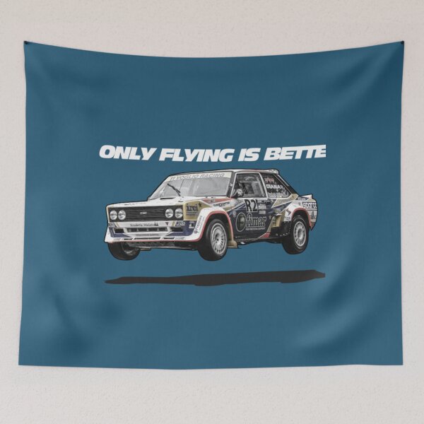 Item preview, Fiat 131 Abarth Only Flying Is Better designed and sold by Thorntongifts.