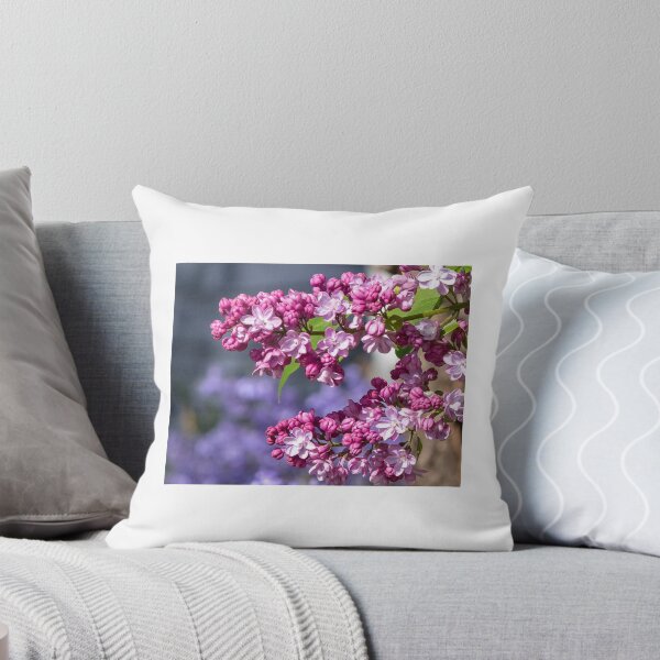 Item preview, Purple to white Lilac cluster with boken background designed and sold by Rod Raglin.