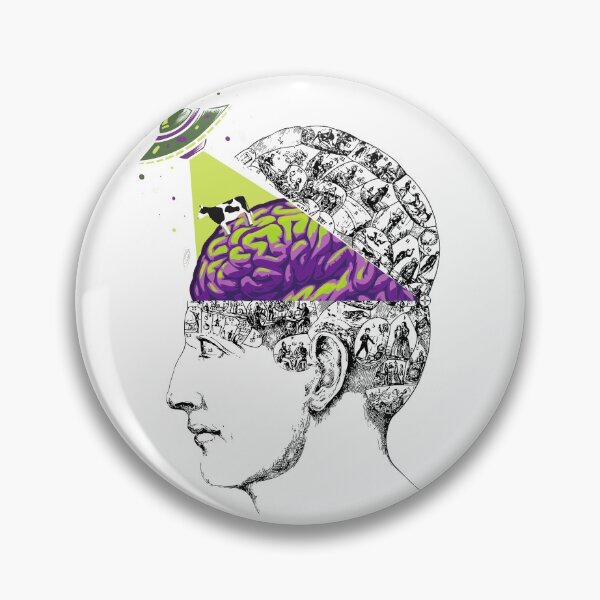 Item preview, UFO- Splitting Headache  designed and sold by HelloGeeklings.