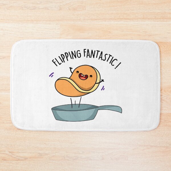 Item preview, Flipping Fantastic Funny Pancake Puns  designed and sold by punnybone.