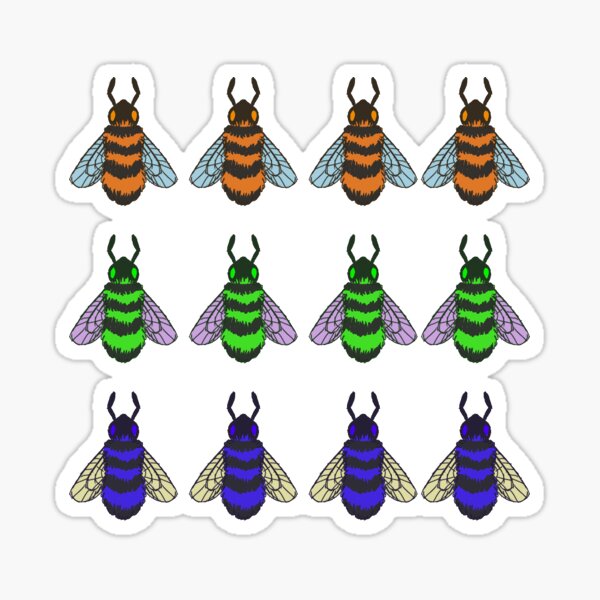 OGB Bee Stickers Sticker