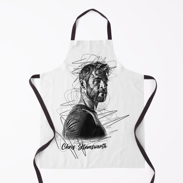 Item preview, Chris Hemsworth Abstract Sketch Art designed and sold by graphic-genie.
