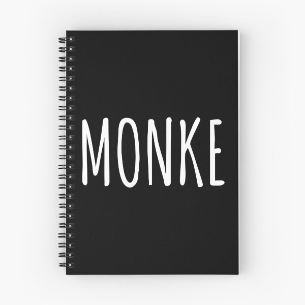 Item preview, Monke Meme White text designed and sold by Qestro.