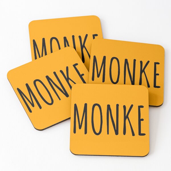 Item preview, Monke Black text designed and sold by Qestro.