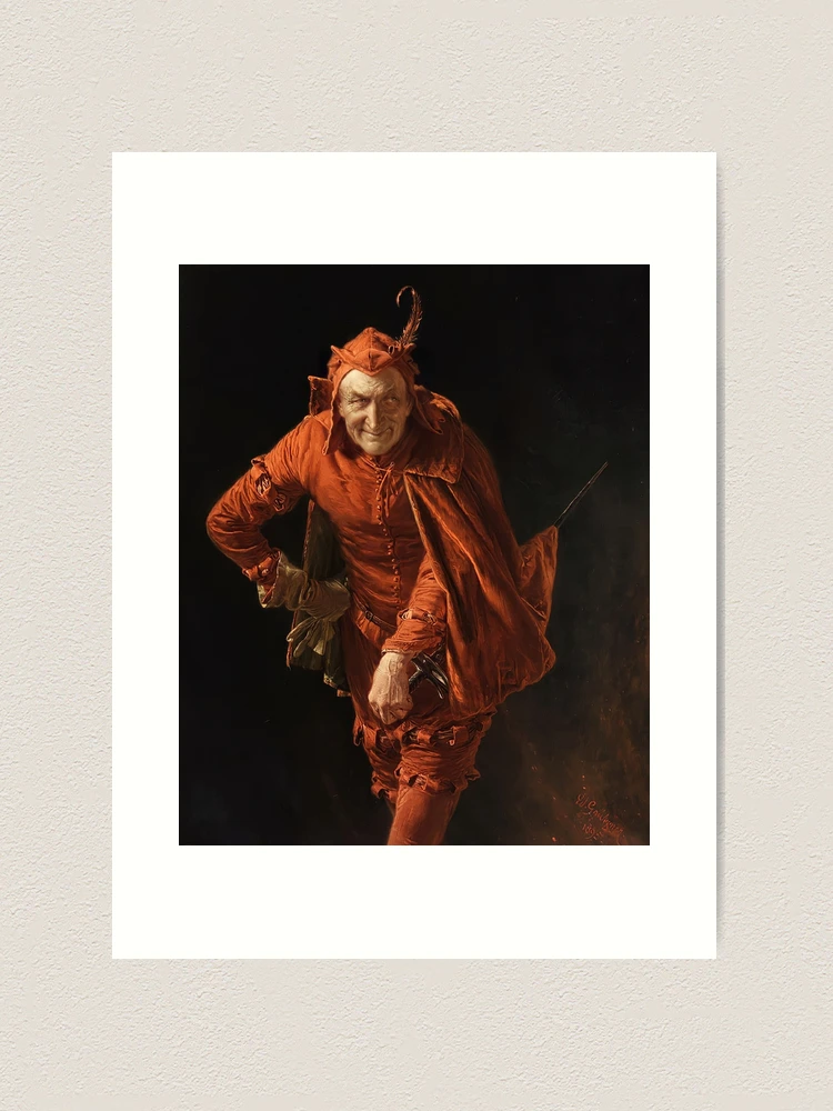 Mephisto (by Eduard von Grützner 1895)
