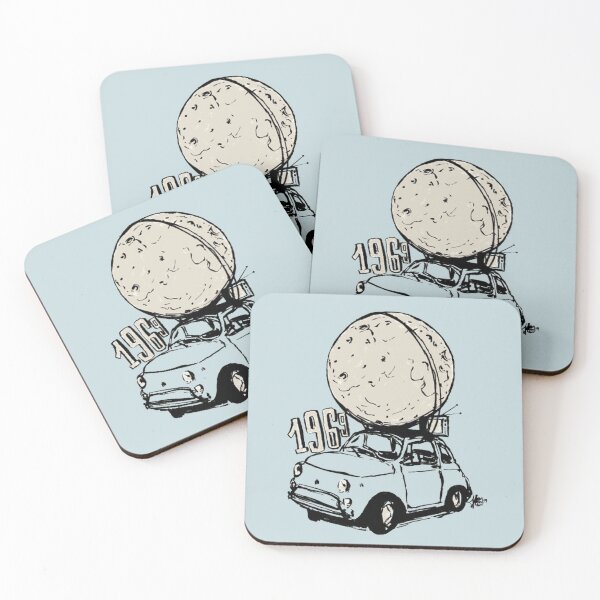 Item preview, Fiat 500 moon landing designed and sold by Thorntongifts.