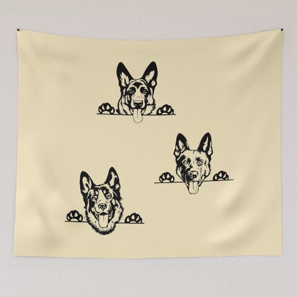 Item preview,  Long hair German Shepherd designed and sold by josephfanous.