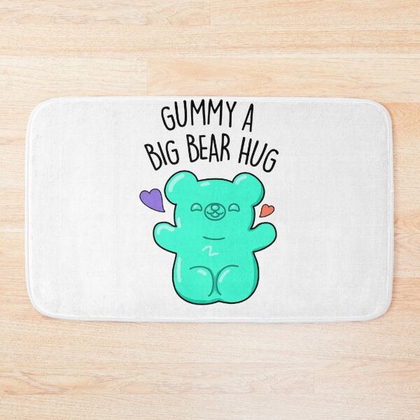 Item preview, Gummy A Big Bear Hug Funny Candy Puns  designed and sold by punnybone.