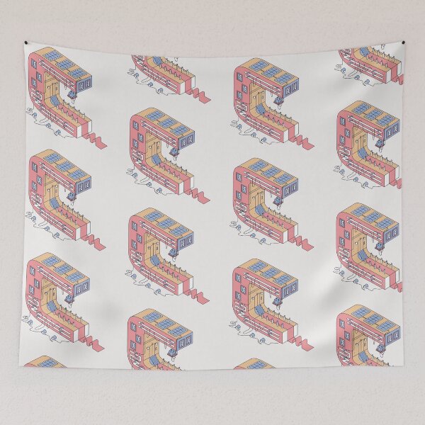 Item preview, Pastel Retro Letter C designed and sold by CynthSky.